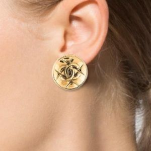 Chanel Clip On Earrings